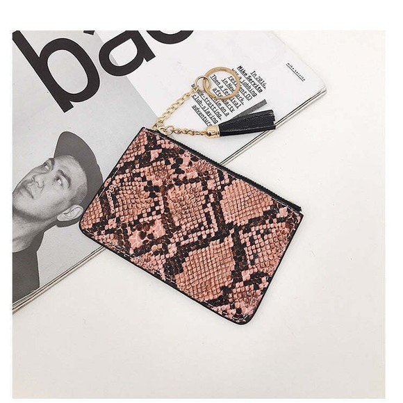 Python Card Holder/Zip Wallet for Ladies - Picture 4 of 10